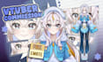 design live2d model in anime vtuber style ready for rigging