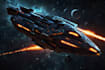 making a sci fi spaceship art