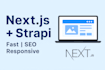 build a attractive and responsive nextjs website with strapi backend