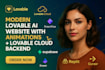 build modern lovable ai website fix lovable webapp lovable cloud backend