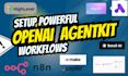 build powerful ai agents and automation with openai sdk, agentkit, and n8n