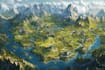 create a high quality fantasy map