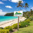 design beach landscape and lawncare logo