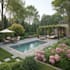 do landscape design, garden design, backyard, pool , terrace