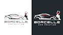 design car logo, advertisement and photo editing