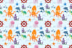 design seamless vector patterns for fabric, pod, packagin