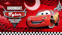 design a personalized birthday greet from lightning mcqueen