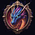 unique fantasy dungeon game logo title pack with
