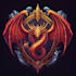 unique fantasy dungeon game logo title pack with