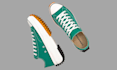 a photorealistic 3d shoe model render and animation