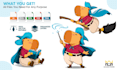recreate your mascot logo into clean vector artwork