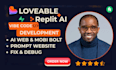 fix debug optimize replit ai lovable ai supabase and v0 apps
