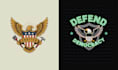 make high quality bird eagle security logo