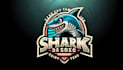 create a professional shark mascot logo with bold personality