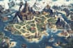 do map illustration map design fantasy map