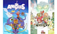 do cartoon book cover, children book cover