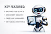build ai legal chatbot to search and analyze law documents