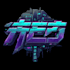 design futuristic cyberpunk logo or typography