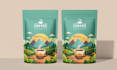 design premium coffee packging, bag, and label design