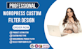 design a filter wordpress website or redesign woocommerce custom filter site
