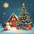 design christmas themed illustration