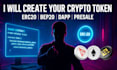 be your blockchain developer to create token, dapp, defi, nft staking, presale