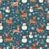create cute christmas pattern and illustration