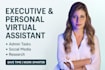 be your personal administrative virtual assistant