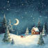 draw christmas illustrations and cards for you
