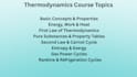 teach full thermodynamics course for mechanical engineering
