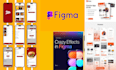 do figma design, figma website design, mobile app UI UX, website UI UX