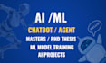 provide ai model training, machine learning, data science services