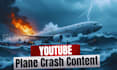 create realistic plane crash flight simulator videos