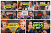 do high CTR podcast thumbnail design in 6 hours