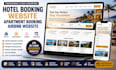 create hotel booking website apartment booking website airbnb website