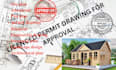 review, draw city permit architectural drawing plot plan landscape architectural