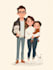 create a disney cartoon illustration
