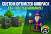 design and optimize a high performance minecraft modpack for maximum fps and fun