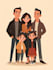 create a disney cartoon illustration
