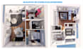 convert 2d floor plans into realistic 3d floor plan models
