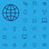 design a custom minimalist icon pack for apps or websites hire me for lifetime