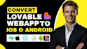 convert lovable web app to ios or mobile app lovable ai website fix lovable saas