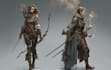draw dnd character design and illustration