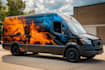 vehicle wrap design, car wrap design, van wrap design