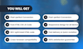 convert your PDF to HTML, CSS, and responsive static website