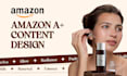 design amazon a plus content or ebc content or listing images