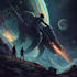 draw sci fi illustration and sci fi art