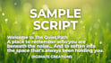 write motivations, affirmations, and guided meditations