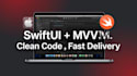 build a professional ios app using swiftui, mvvm, and rest API integration