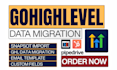 setup gohighlevel snapshots data migration hubspot zoho pipedrive clickfunnels
